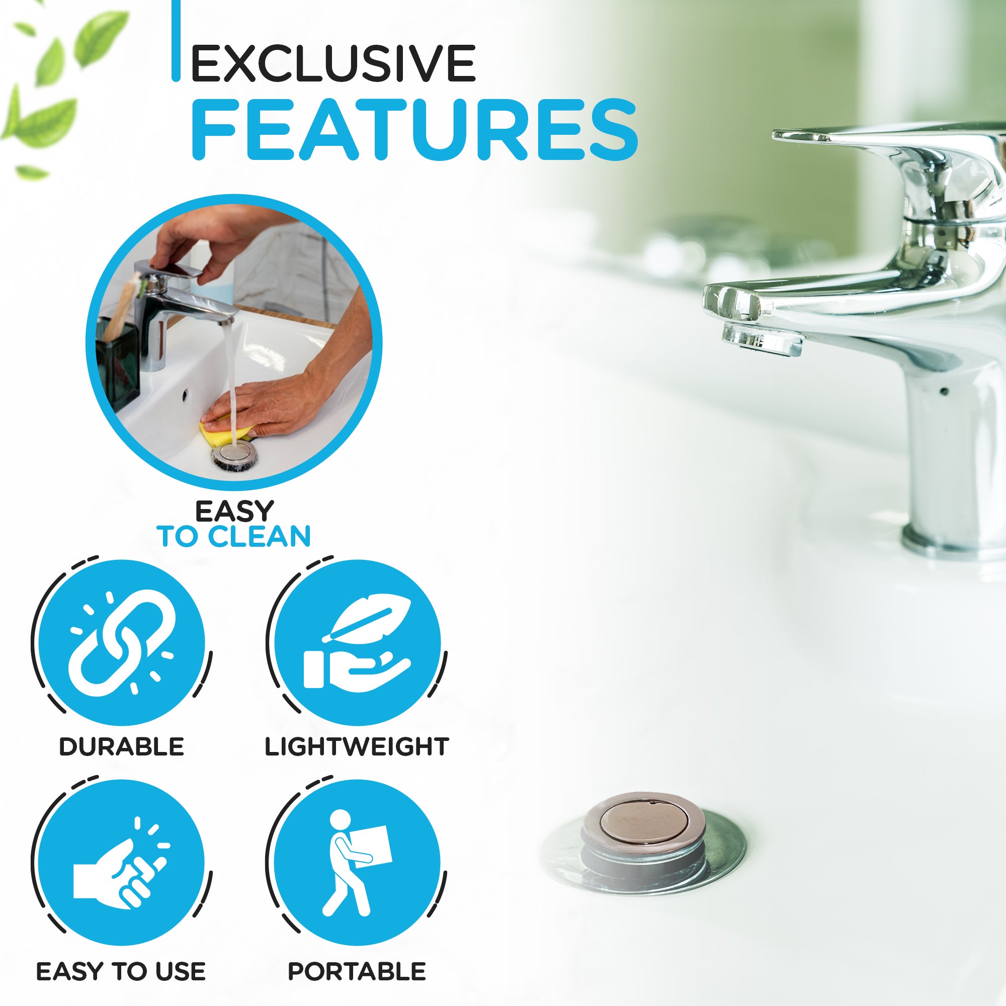 Flow2  Adjustable Anti Flood Plug